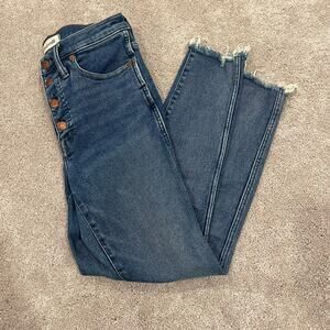 Madewell Women's 10in High Rise Skinny Jean Medium Wash Size‎ 27